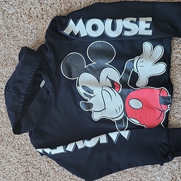 2/$30 H&M Mickey Mouse cropped hoodie - Picture 1 of 2